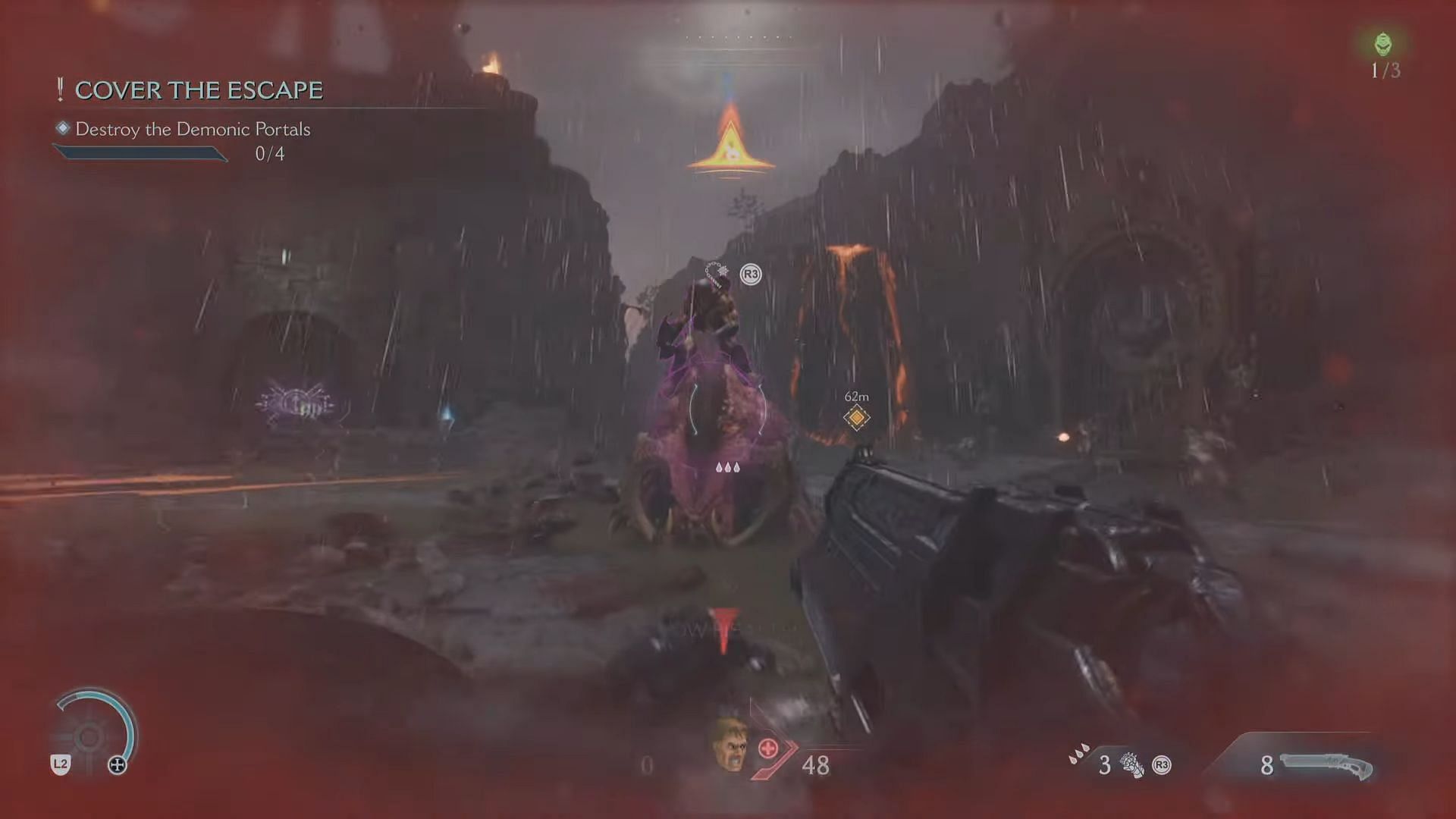 Glory Strikes in the new Doom game (Image via Bethesda Softworks)